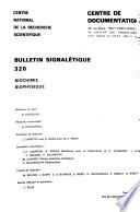 Bulletin signalétique