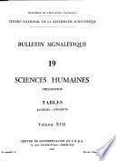 Bulletin signalétique