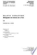 Bulletin signalétique