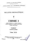 Bulletin signalétique