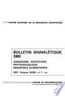 Bulletin signalétique