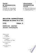 Bulletin signalétique