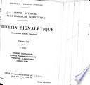 Bulletin signalétique