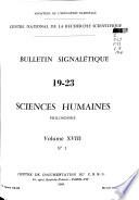 Bulletin signalétique