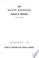 Bulletin signalétique