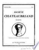 Bulletin - Société Chateaubriand