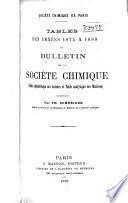 Bulletin - Société chimique de France