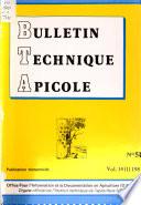 Bulletin technique apicole