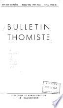 Bulletin thomiste