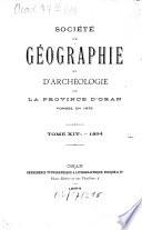Bulletin trimestriel de géographie et d'archéologie