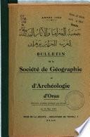 Bulletin trimestriel de géographie et d'archéologie