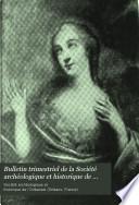 Bulletin trimestriel de la Société archéologique et historique de l'Orléanais