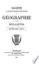 Bulletin trimestriel - Société languedocienne de géographie