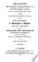Bulletin universel des sciences et de l'industrie