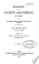 Bulletins de la Société Anatomique de Paris