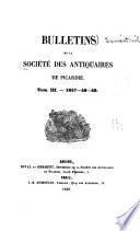Bulletins de la Société des antiquaires de Picardie
