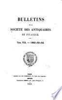 Bulletins de la Société des antiquaires de Picardie