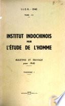 Bulletins et travaux