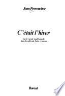 C'était l'hiver