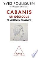 Cabanis, un idéologue