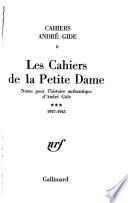 Cahiers André Gide