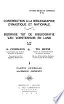 Cahiers belges et congolais