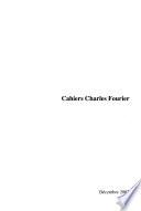 Cahiers Charles Fourier