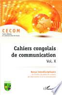 Cahiers congolais de communication