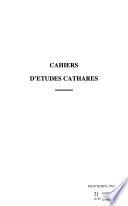 Cahiers d'études cathares