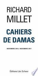 Cahiers de Damas Novembre 2015 / Novembre 2017