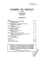 Cahiers de Neuilly