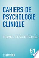 Cahiers de psychologie clinique