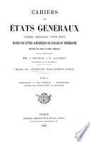 Cahiers des états généraux
