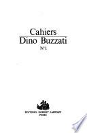 Cahiers Dino Buzzati