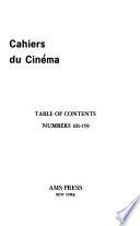 Cahiers du cinéma