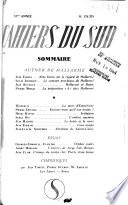 Cahiers du sud