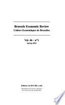 Cahiers économiques de Bruxelles