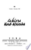 Cahiers nord-africains