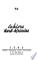 Cahiers nord-africains