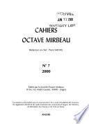 Cahiers Octave Mirbeau