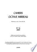 Cahiers Octave Mirbeau