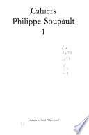 Cahiers Philippe Soupault