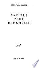 Cahiers pour une morale