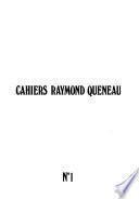 Cahiers Raymond Queneau