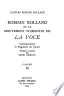 Cahiers Romain Rolland