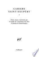 Cahiers Saint-Exupéry