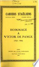 Cahiers Staëliens