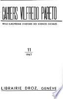 Cahiers Vilfredo Pareto