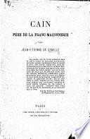 Caïn père de la francmaçonnerie