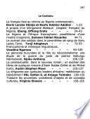Calabar journal of francophone studies